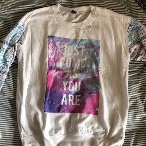 Just come as you are sweater